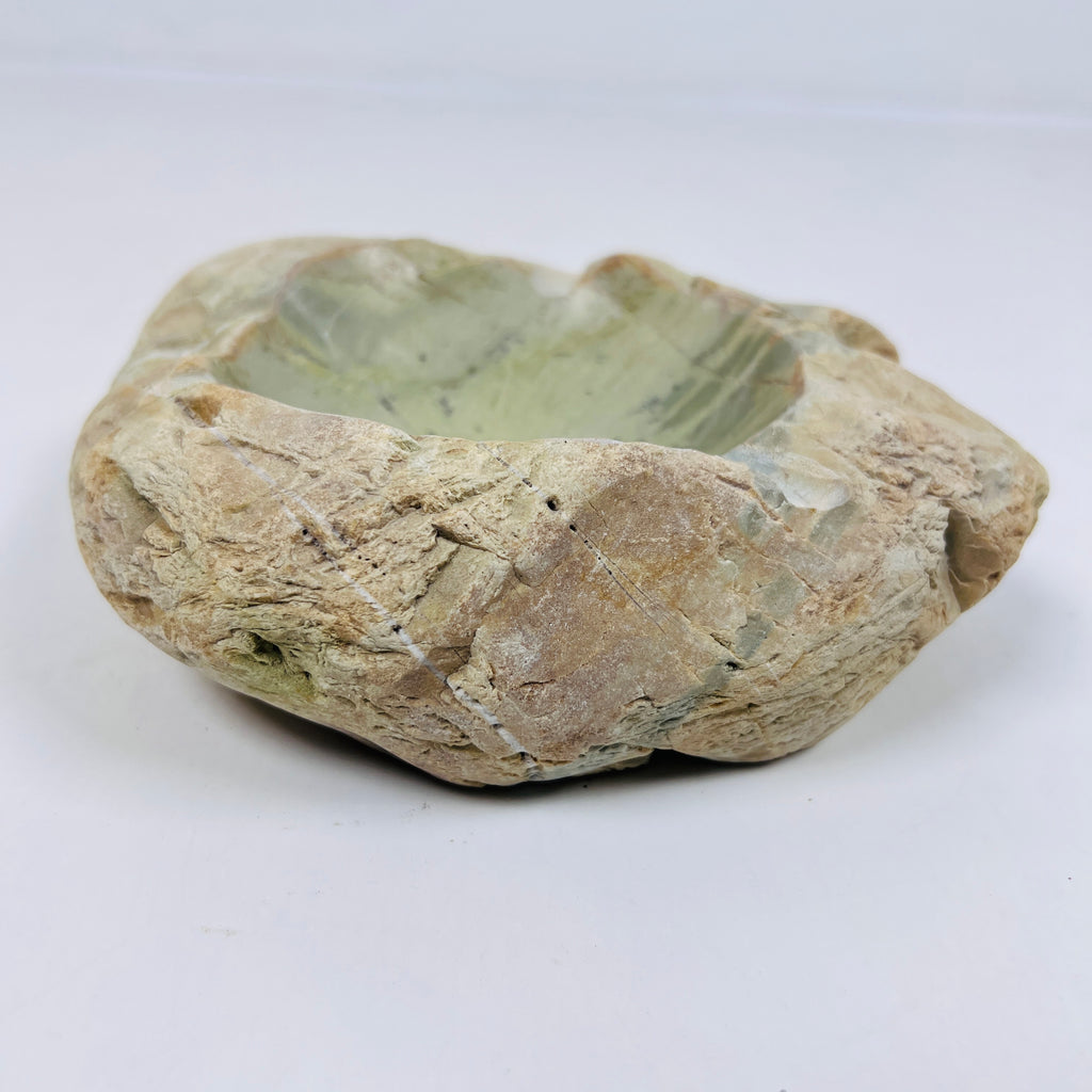 River Stone Light Green Hued Ash Tray