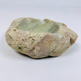 Light Green Hued Ash Tray - River Stone