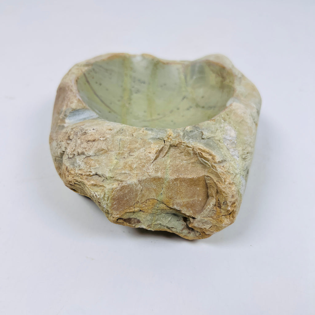 River Stone Light Green Hued Ash Tray