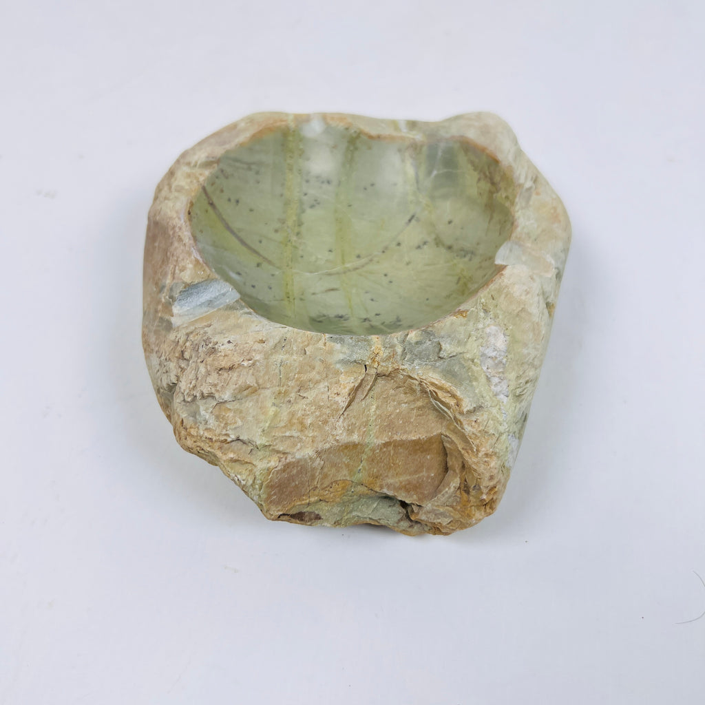 River Stone Light Green Hued Ash Tray