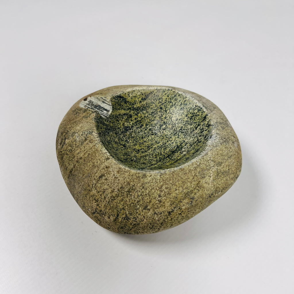 River Stone Moss Ash Tray