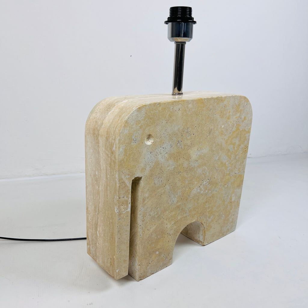 Elephant Stone Table Lamp