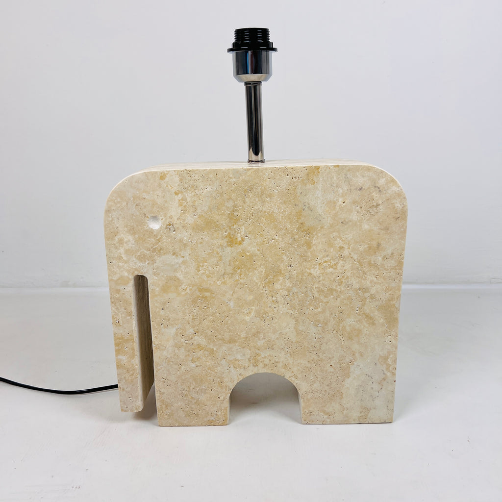 Elephant Stone Table Lamp