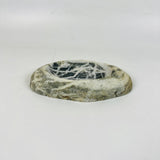 River Stone Black Webbed Soap Dish