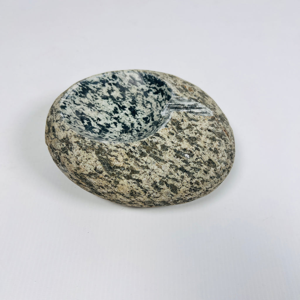 River Stone Spotted Ash Tray