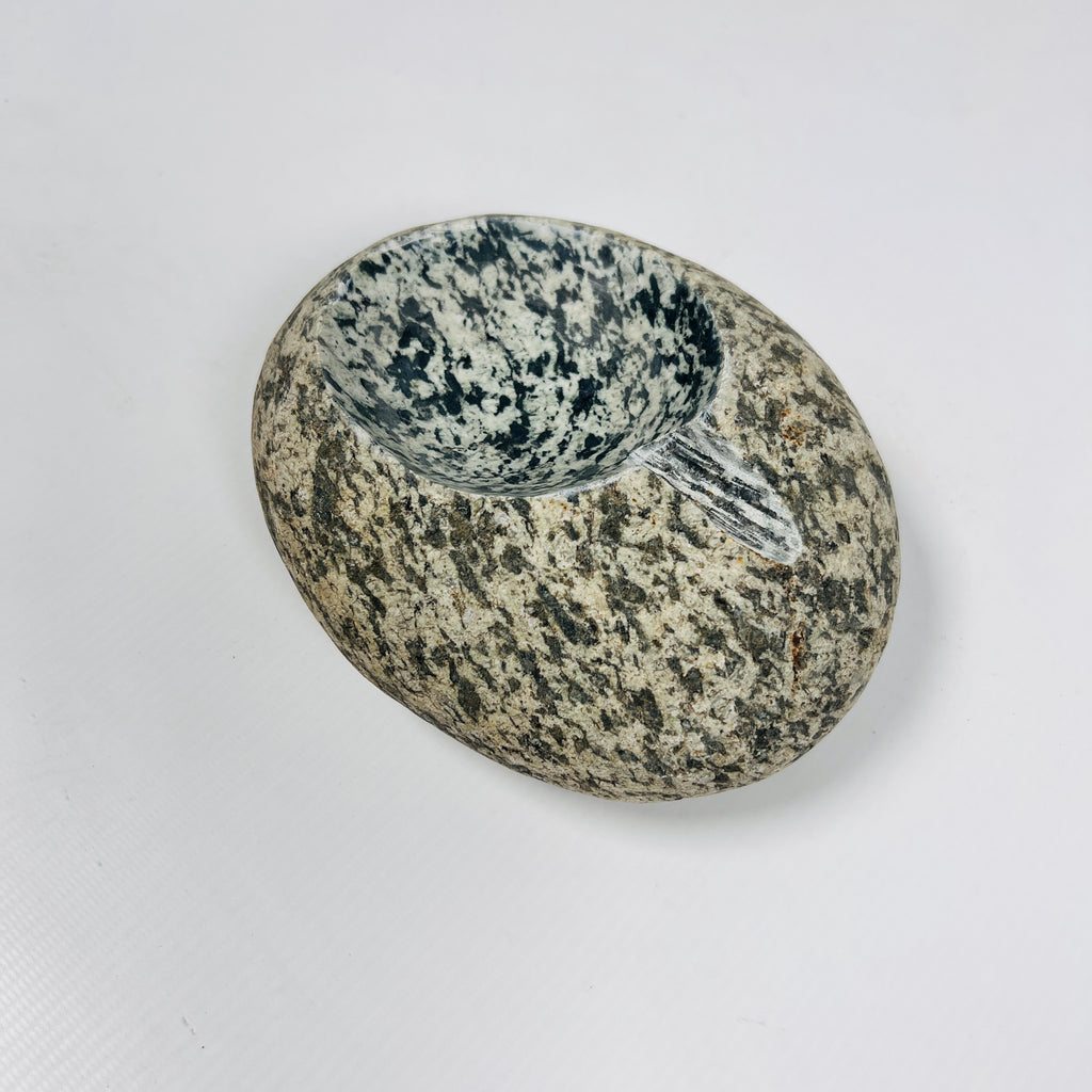 River Stone Spotted Ash Tray