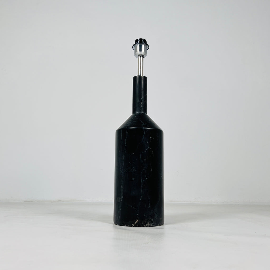 Bottled Bottom Black Table Lamp