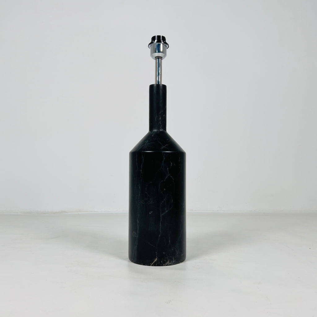 Bottled Bottom Black Table Lamp