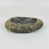 River Stone Dark Burgundy Grazed Soap Dish