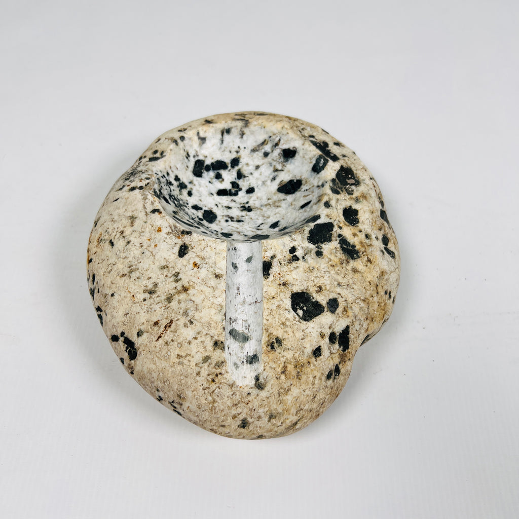 River Stone Dalmatian Ash Tray