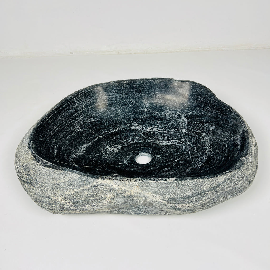 River Wave Stone Sink