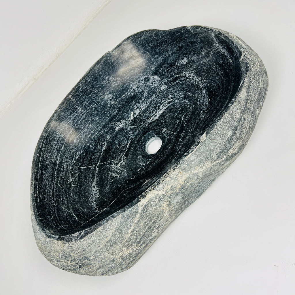 River Wave Stone Sink