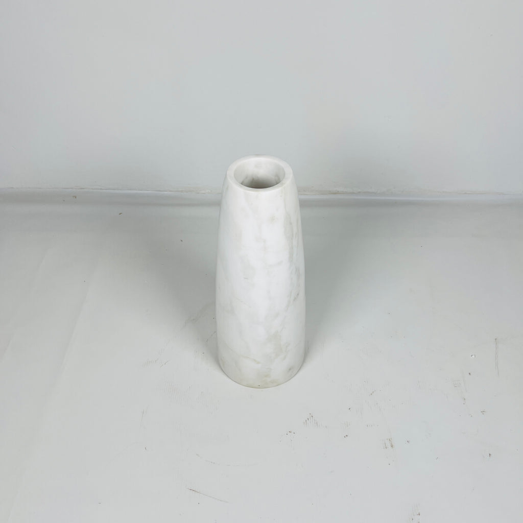 Long White Vase