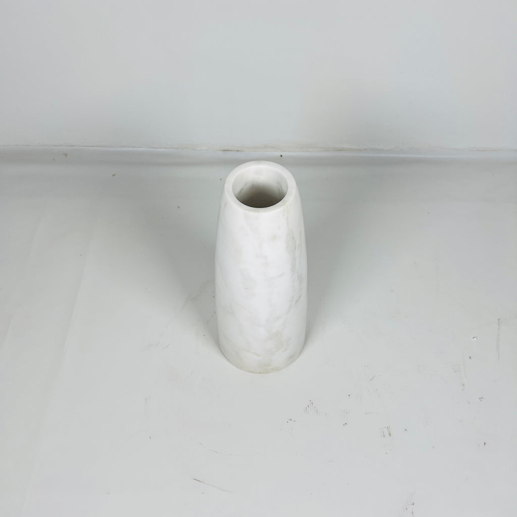 Long White Vase