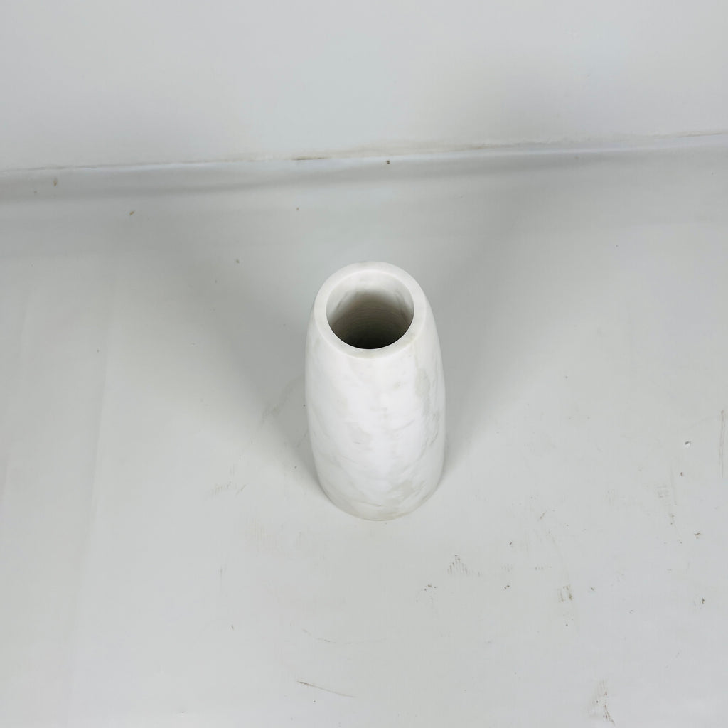 Long White Vase