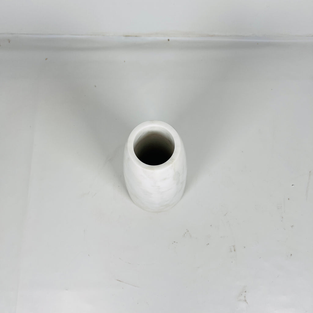 Long White Vase