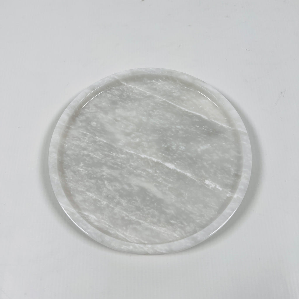 Classic Grey Marble Plate