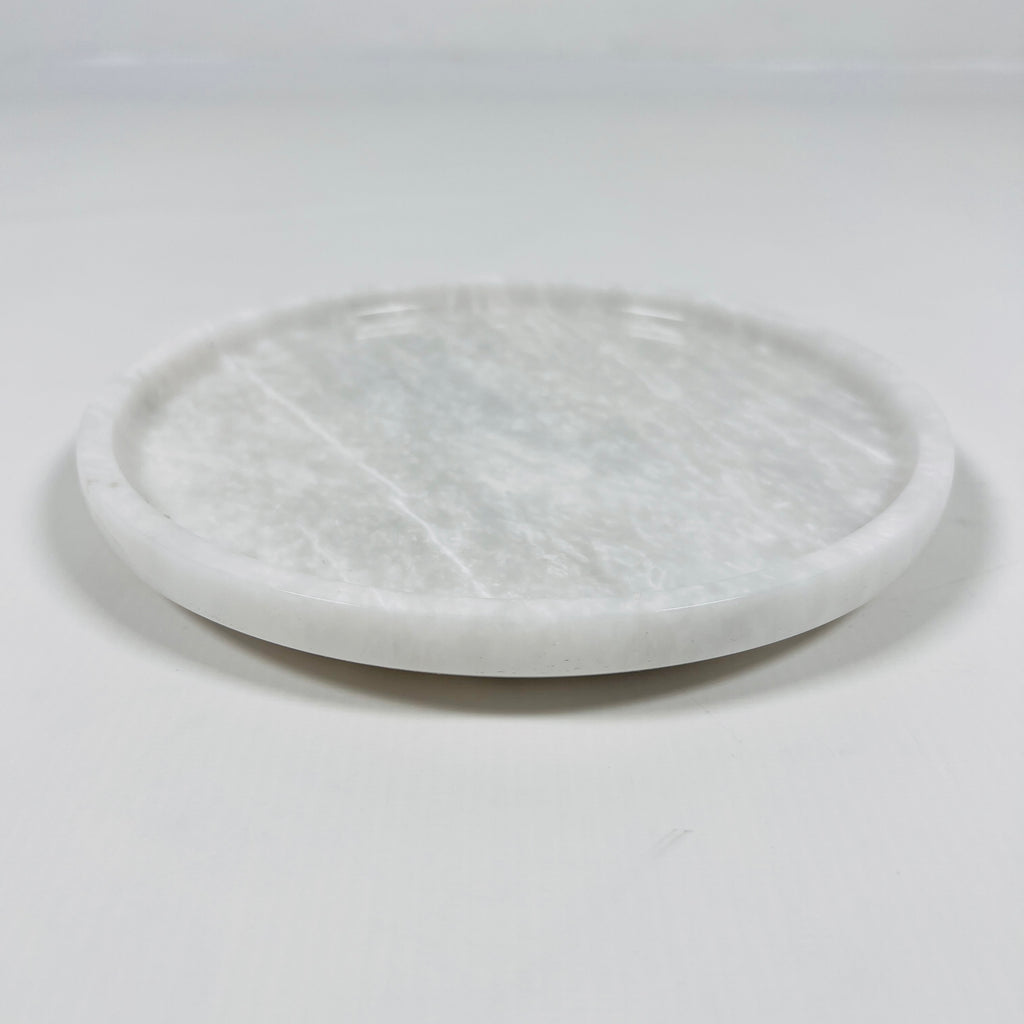 Light Grey Marble Plate