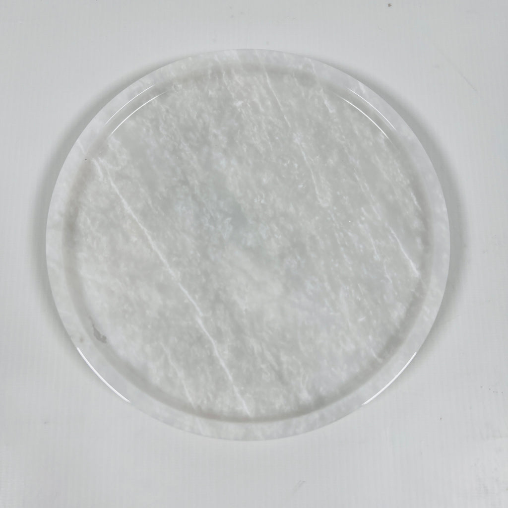 Light Grey Marble Plate