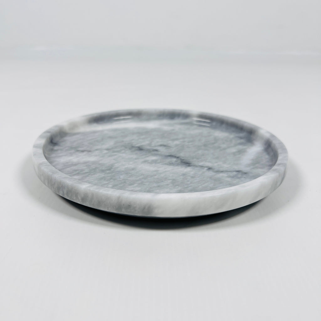 Dark Gray Marble Plate