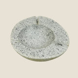 Light Grey Grained Ash Tray - River Stone