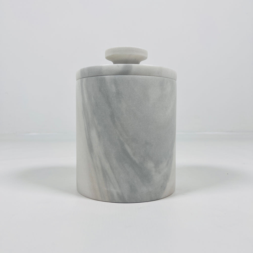 Grey Marble Jar