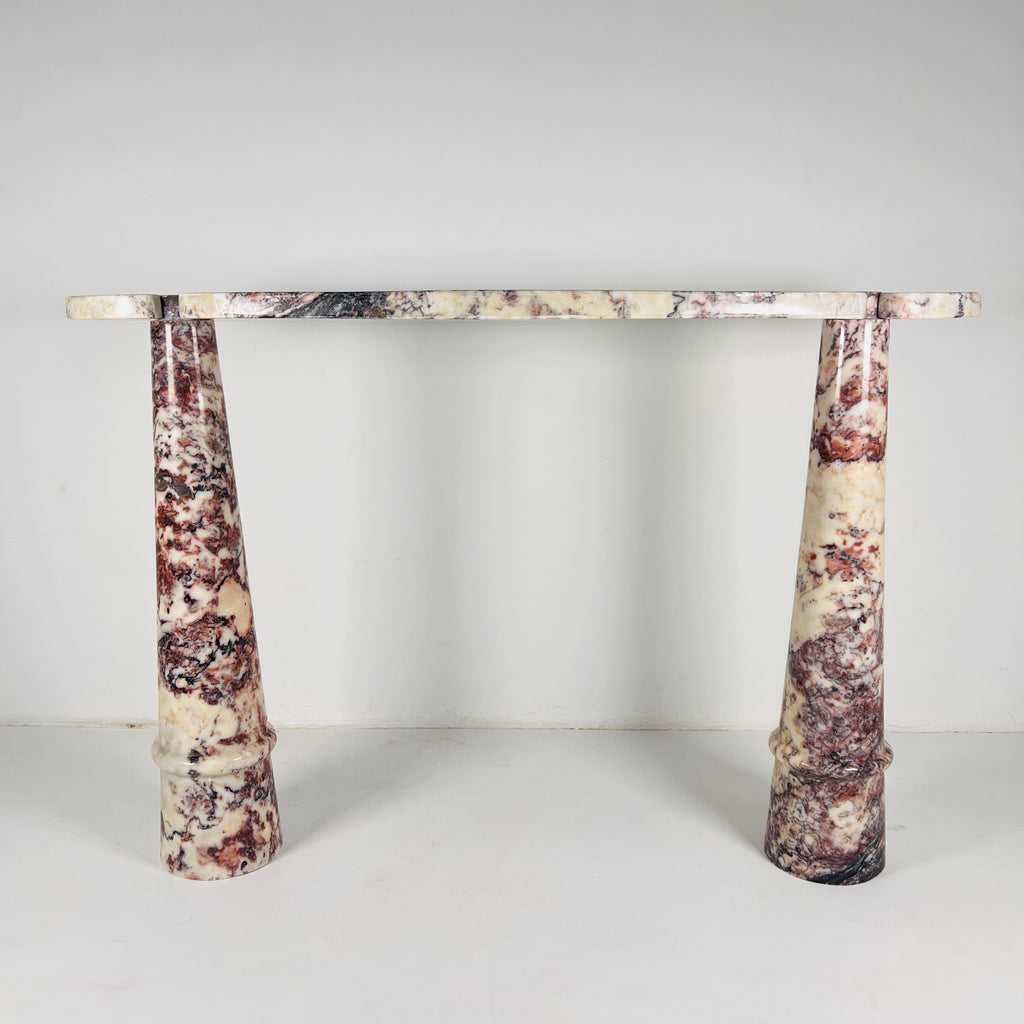 Crimson Crest Console Table