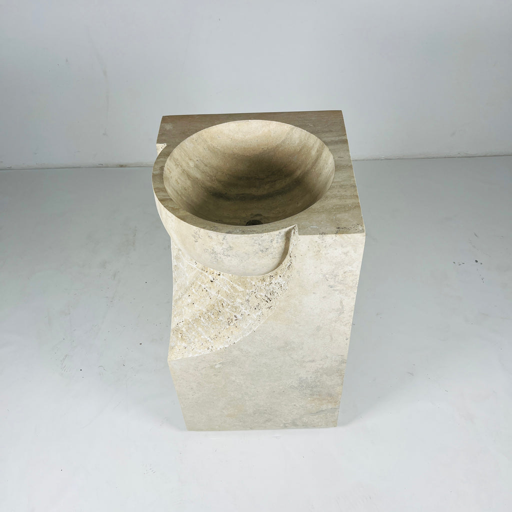 Lylah Travertine Sink