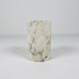 Marble Bottle Holder - White & Yellow