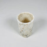 Marble Bottle Holder - White & Yellow