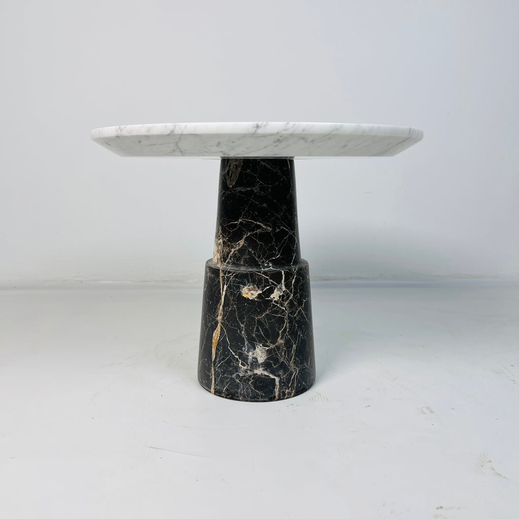 Light Grey Long Marble Cake Stand