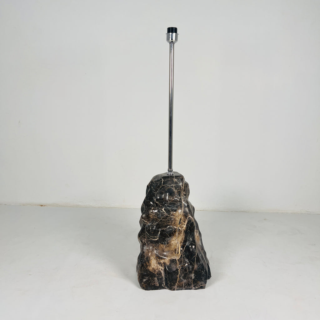 Lumin Brown Stone Floor Lamp