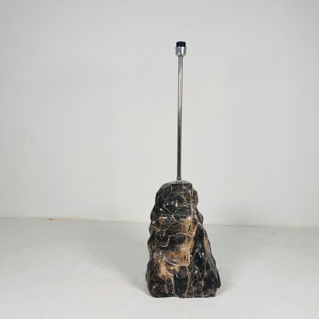 Lumin Brown Stone Floor Lamp