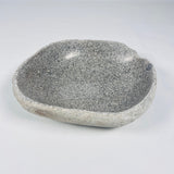 Grey Speckled Riverstone Bowl