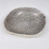 Grey Speckled Riverstone Bowl