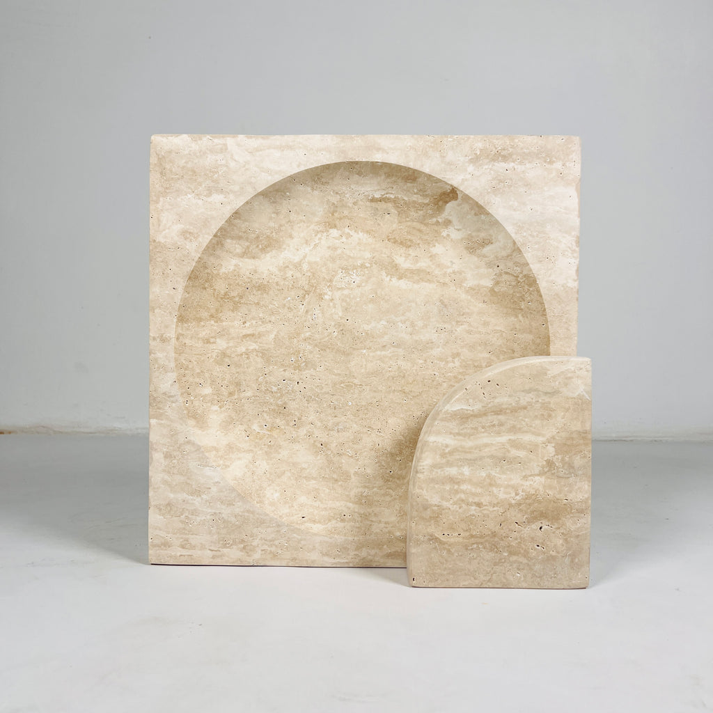 Aurelian Travertine Lamp