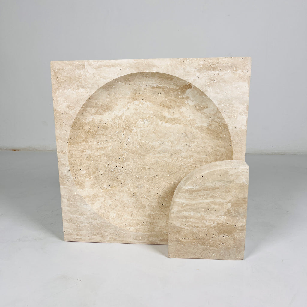 Aurelian Travertine Lamp