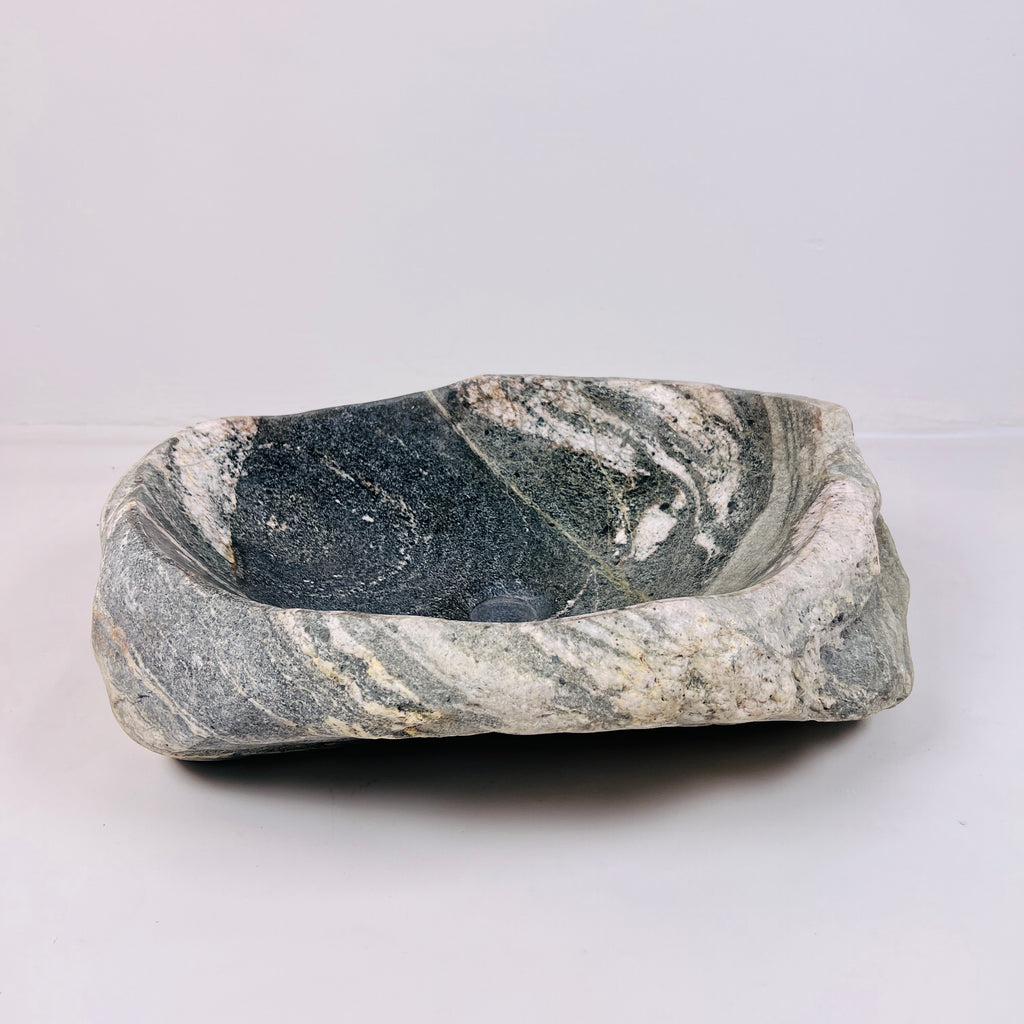 Glacier Drift River Stone Sink