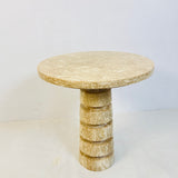 Noir Marble Table - Travertine