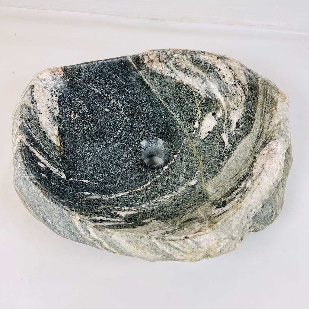 Glacier Drift River Stone Sink