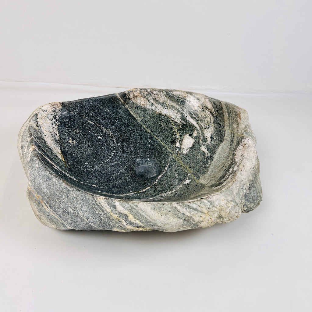 Glacier Drift River Stone Sink