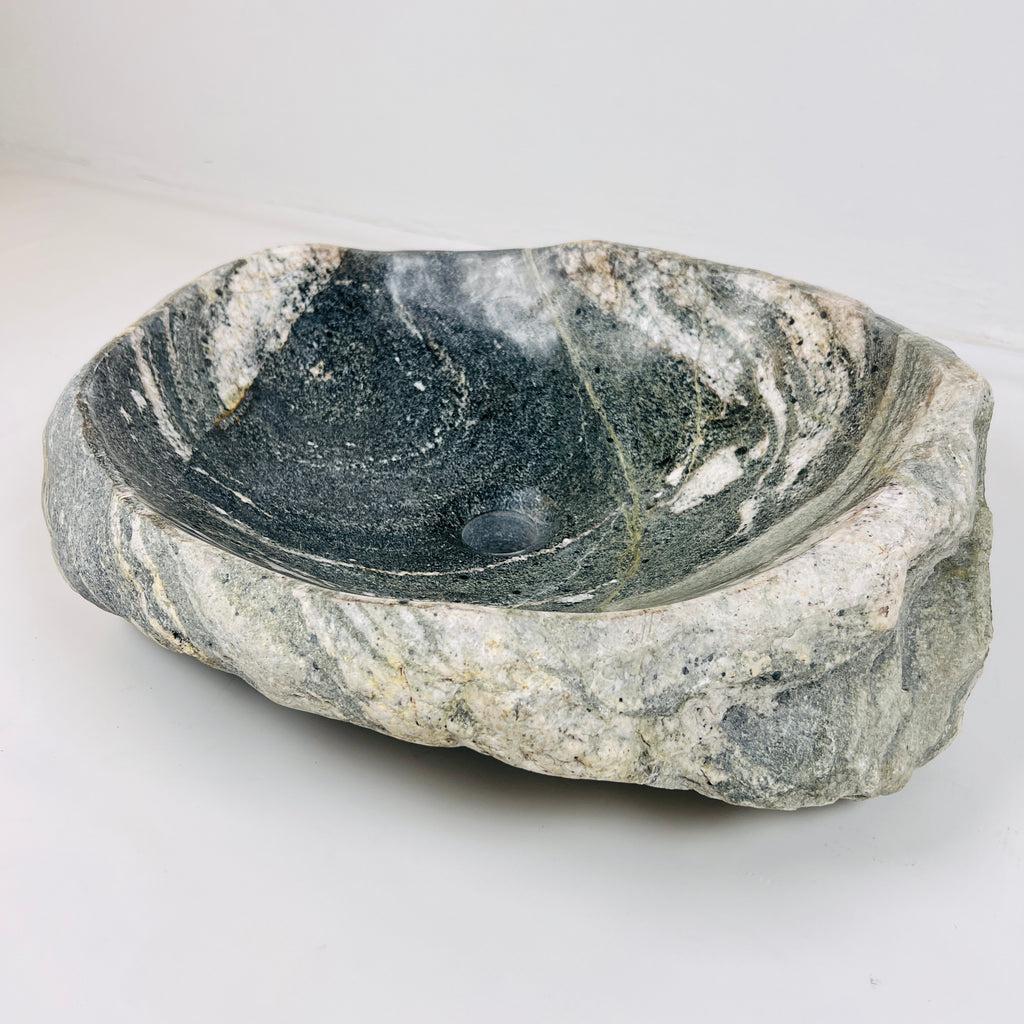 Glacier Drift River Stone Sink