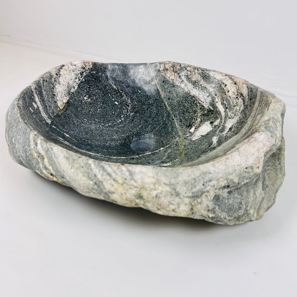 Glacier Drift River Stone Sink