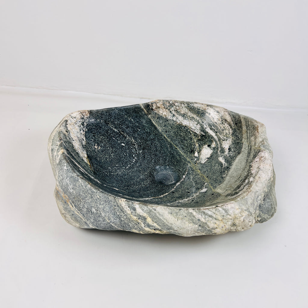 Glacier Drift River Stone Sink