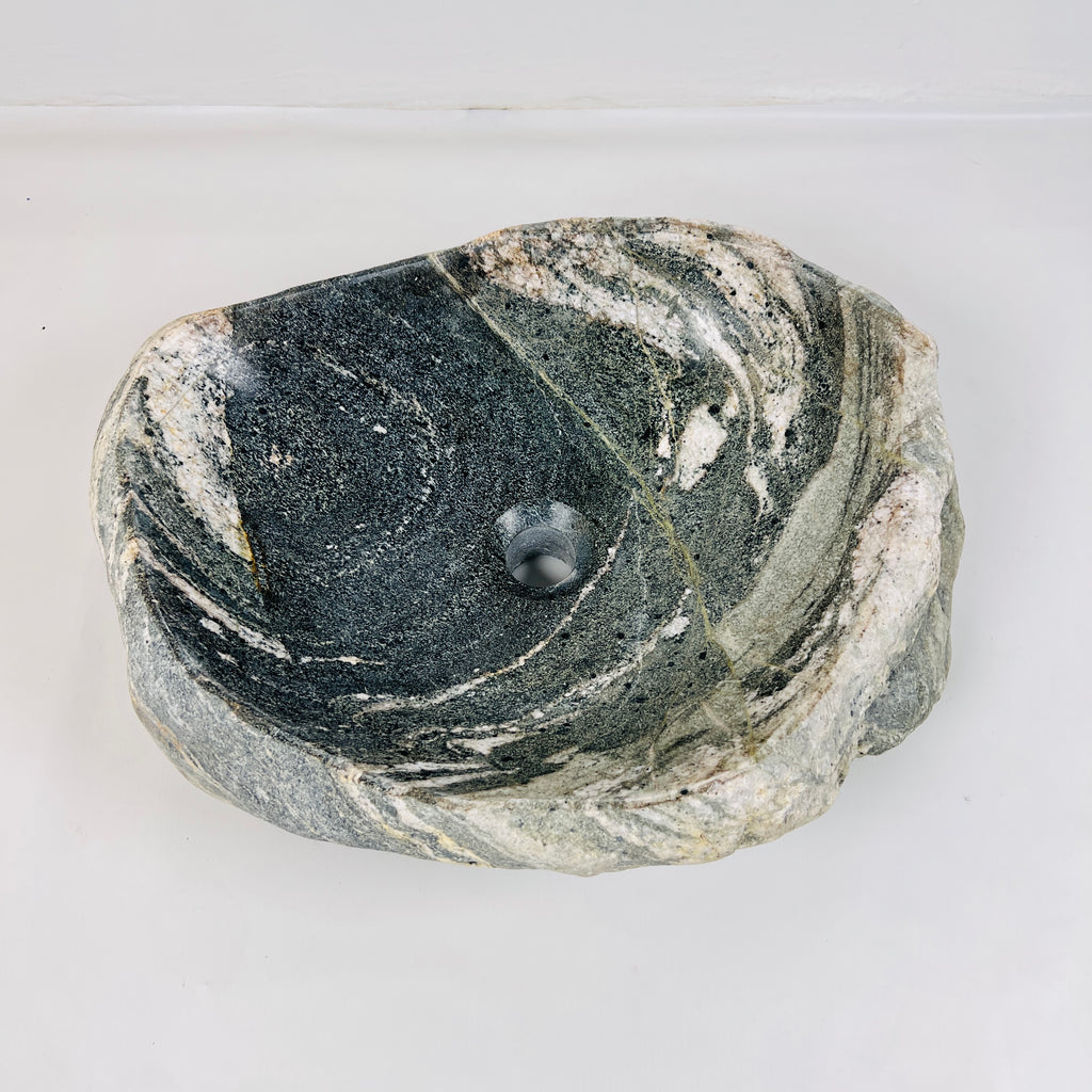 Glacier Drift River Stone Sink