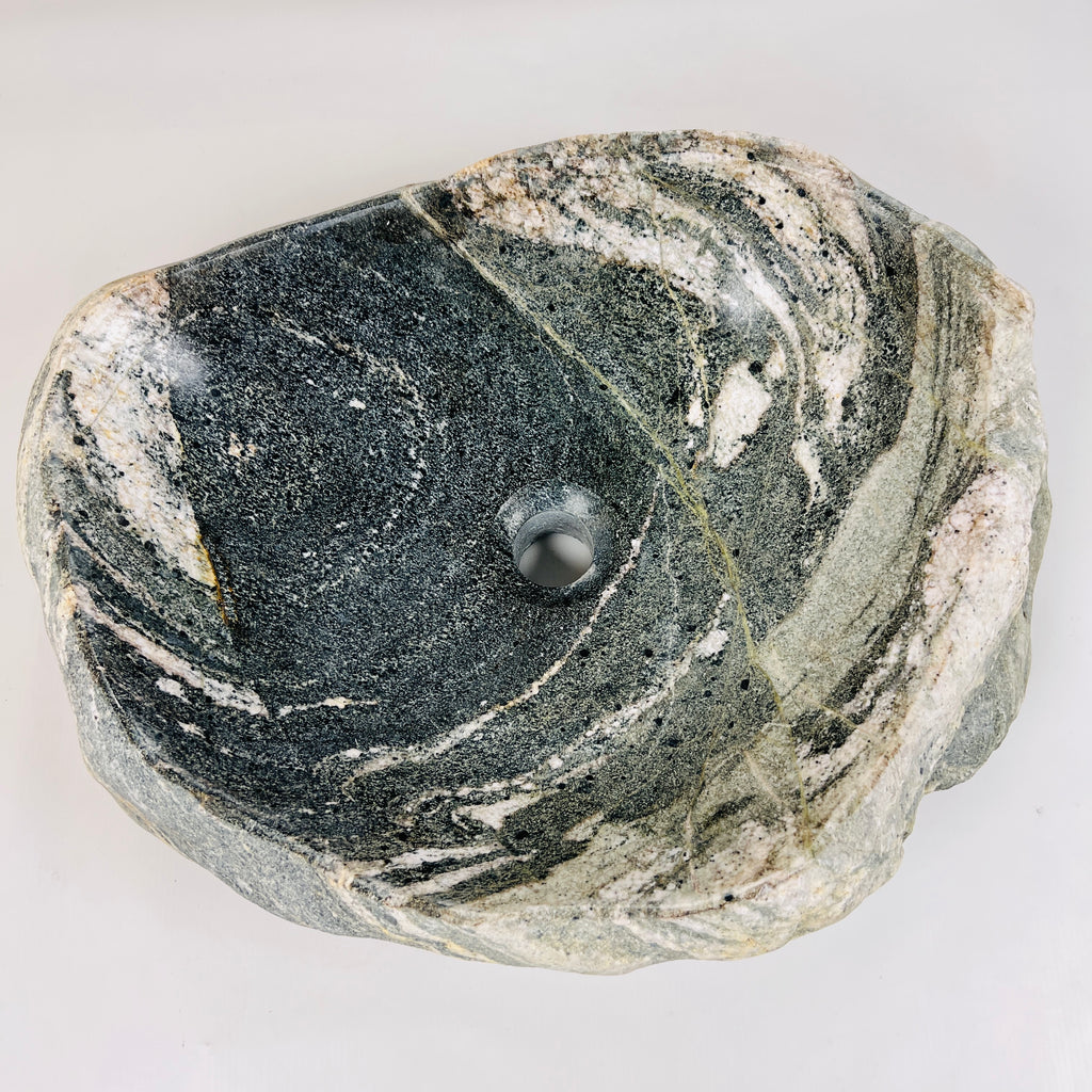 Glacier Drift River Stone Sink