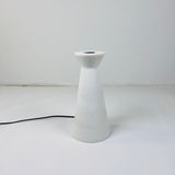 Funnel Table Lamp - White