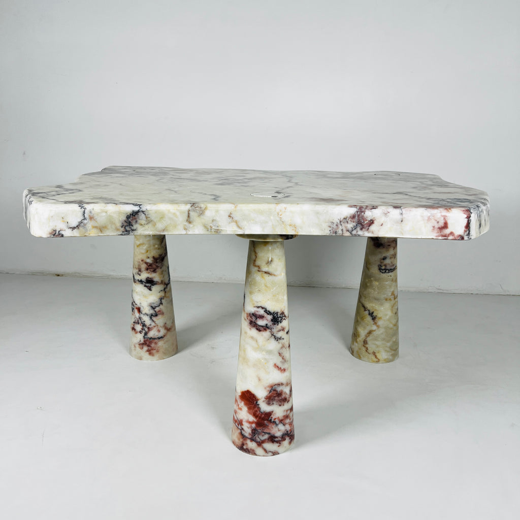 Red & White Coffee Table