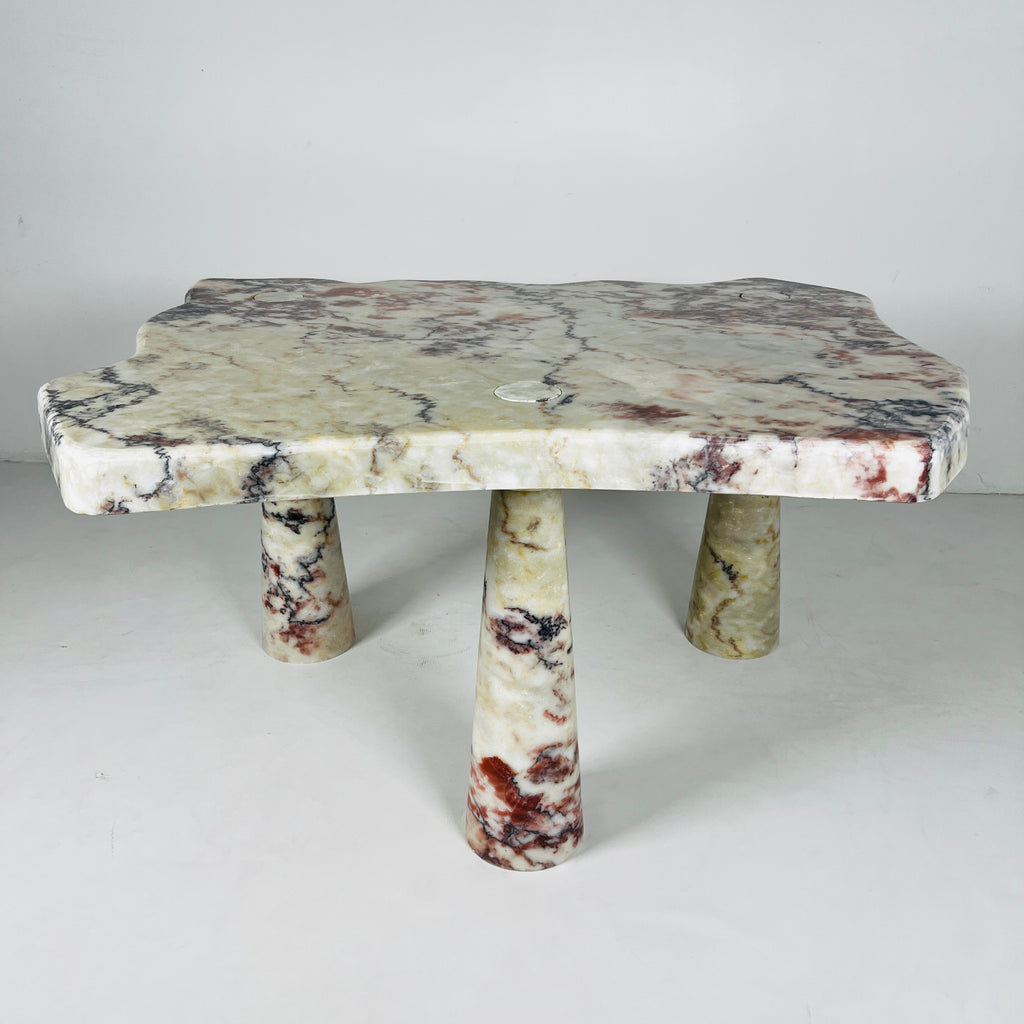 Red & White Coffee Table