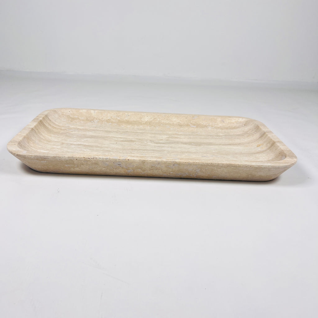 Carlotta Travertine Tray